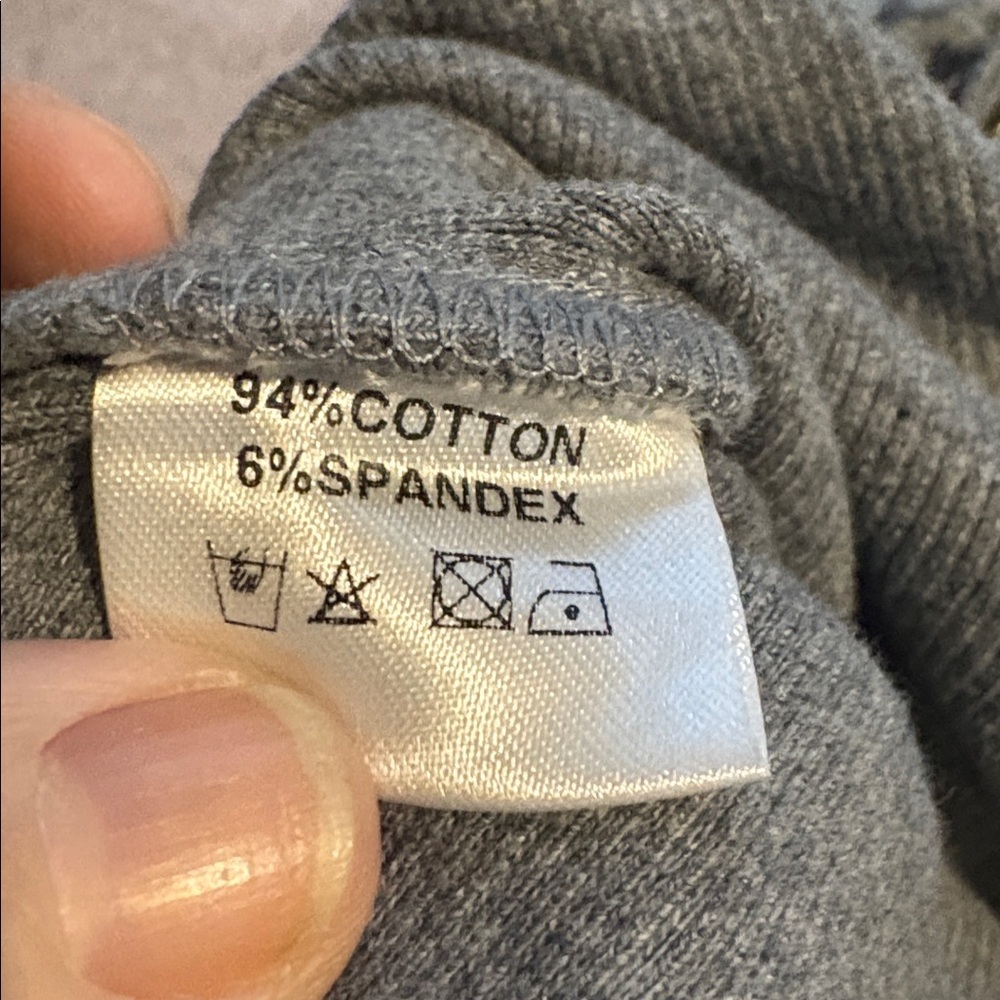 Tordrobes Butterfly Signature U-Zip Cargo Pants gray white size medium cotton - Picture 11 of 12